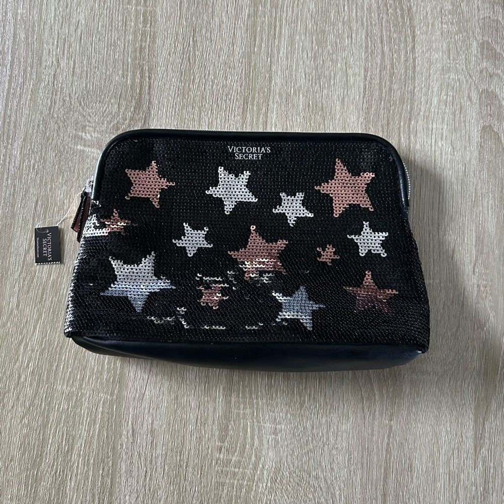 NWT … VICTORIA’S SECRET “Life Of The Party” Makeup Bag